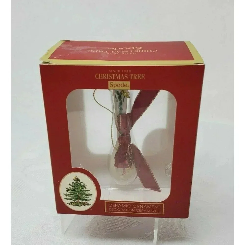 Spode Christmas Tree Ornament Collectors Spoon Annual 2018